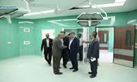 بازدید قائم مقام و معاون کل وزیر بهداشت از پروژه دپارتمان قلب بجنورد